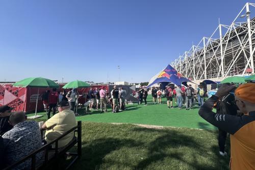 2024 Bahrain GP Adam R Bar area behind T1