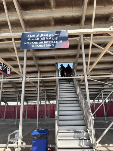 2024 Bahrain GP Adam R Entrance to grandstand